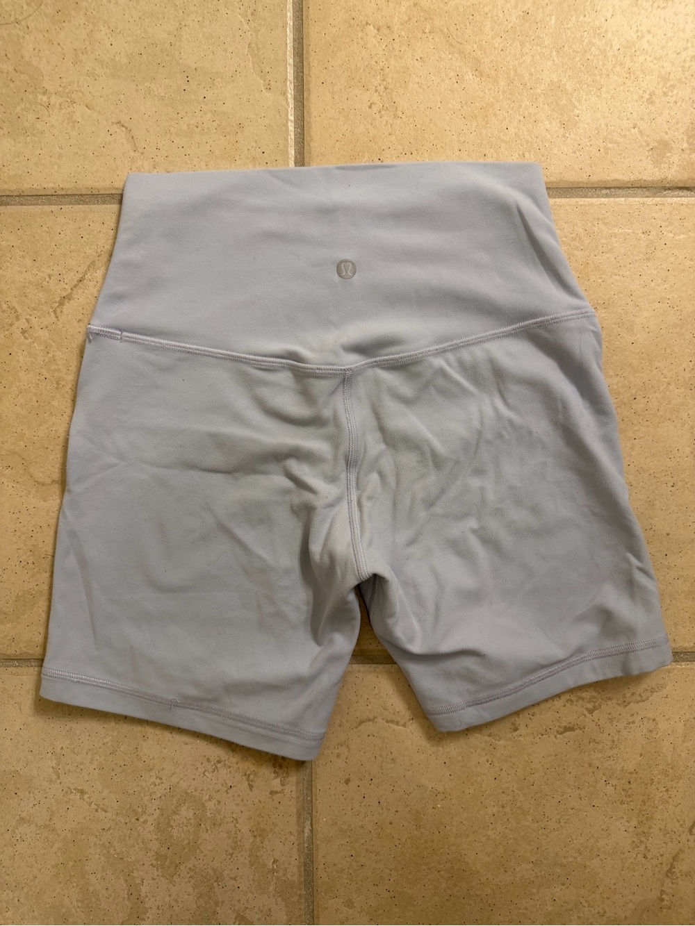 lululemon Align 6" Shorts – Light Blue – Size 6